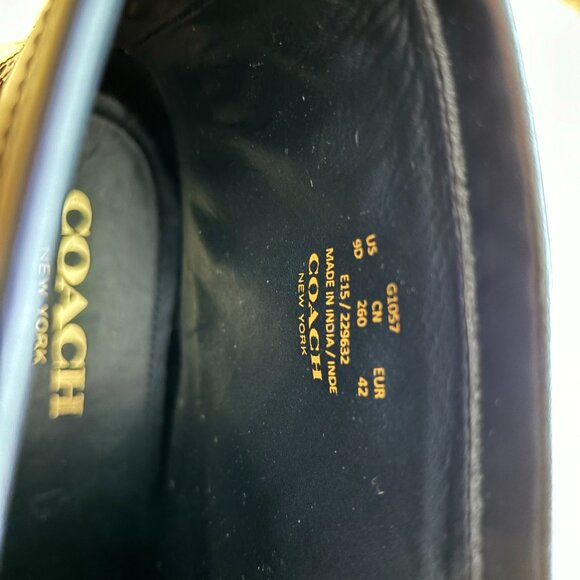 Coach Bryant Wingtip Leather Boots main image 4